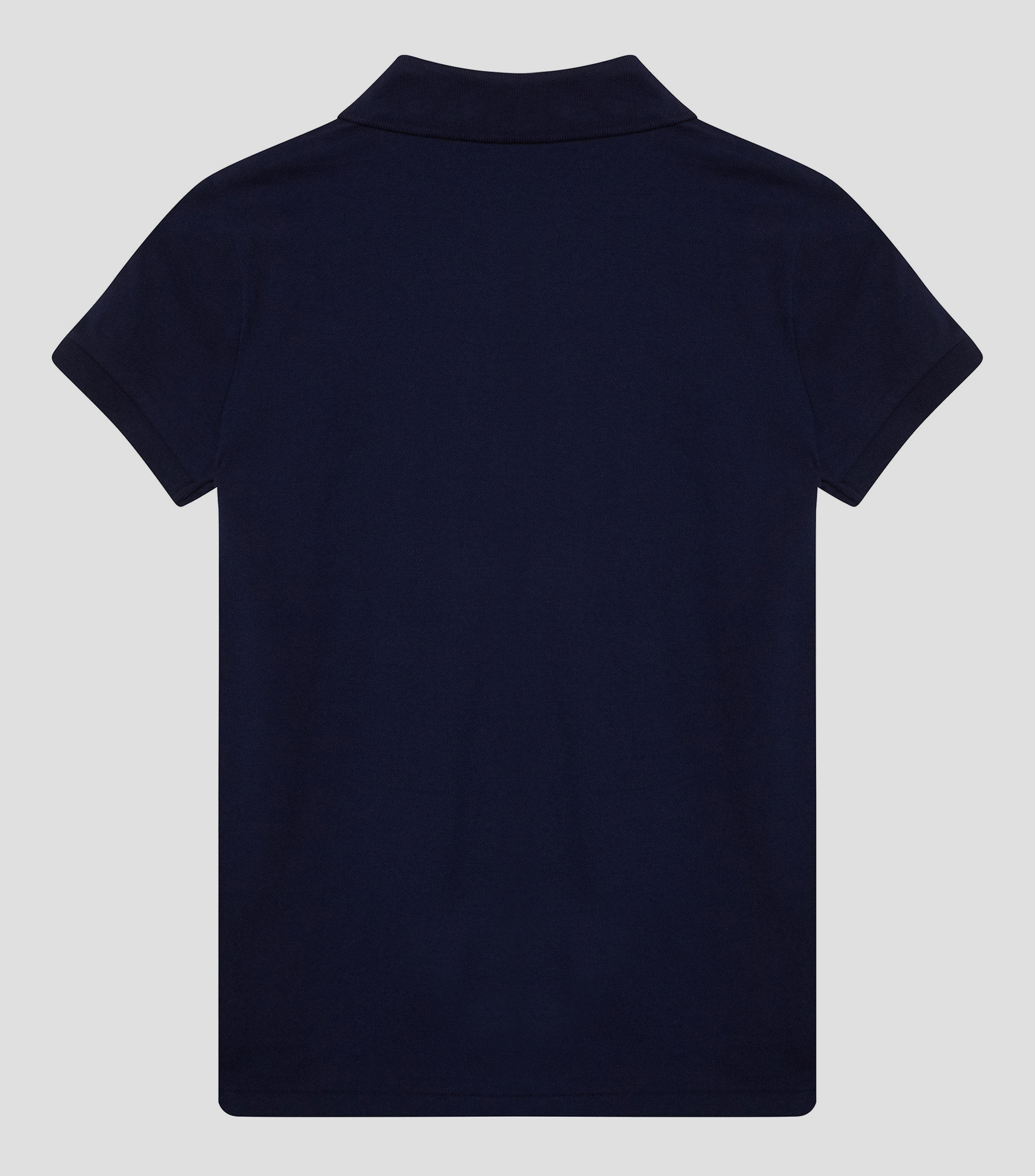 Playera tipo polo de manga corta Niña
